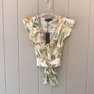 RACHEL Rachel Roy Crop Blouse